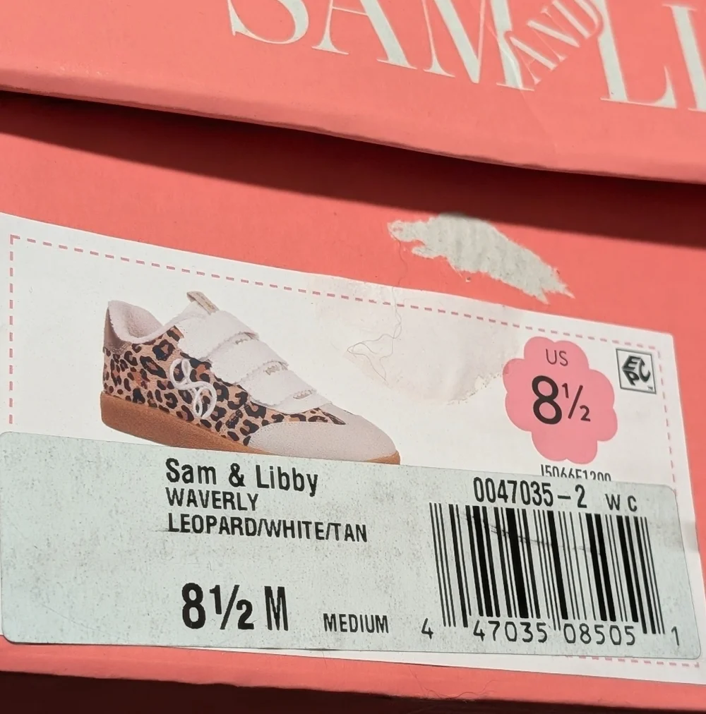 Women's Sam & Libby Waverly Casual Sneakers 8.5